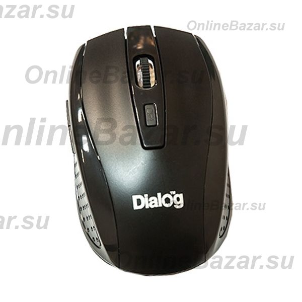 Мышь оптическая беспроводная Dialog Pointer MROP-01U <черный> ― Nsk.OnlineBazar.su