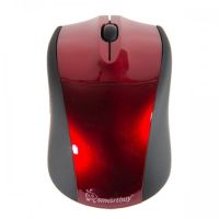 Мышь оптическая беспроводная Smart Buy SBM-325AG <красный> ― Nsk.OnlineBazar.su