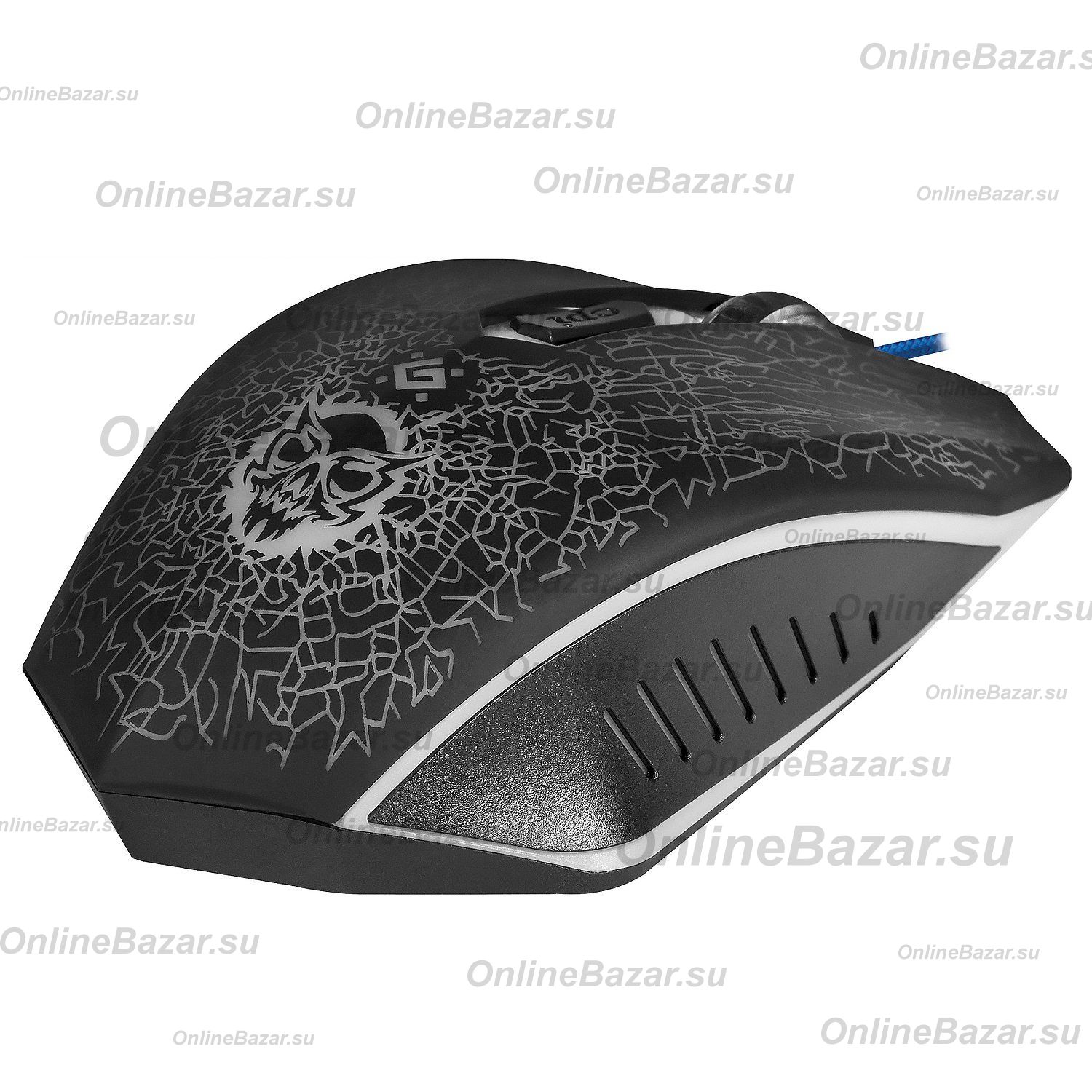 Мышь оптическая Defender Shock GM-110L (игровая) <черный> ― Nsk.OnlineBazar.su