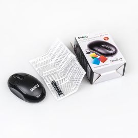 Мышь оптическая Dialog Comfort MROC-10U <черный>