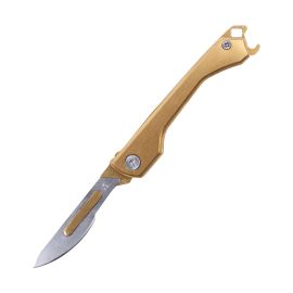 Скальпель (складной, в комплекте лезвие №24)