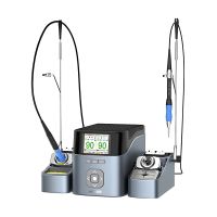 Паяльная станция Aixun T420D (T210/T245/T115) (400W, 2 канала, ручки T210 + T115 + 6 жал ― Nsk.OnlineBazar.su