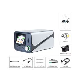 Паяльная станция i2C PDK1200 (T115/T210/T245) (300W, 2 канала, 2 ручки C210 + 2 жала)