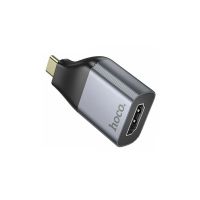 Переходник (адаптер) в порт USB-C на штекер HDTV Hoco UA33 <серый> ― Nsk.OnlineBazar.su