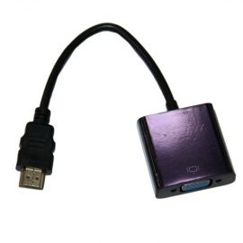 Переходник HDMI - VGA <черный>