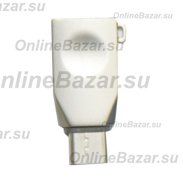 Переходник (адаптер) OTG (USB Host - Type-C) Hoco UA9 <серый> ― Nsk.OnlineBazar.su