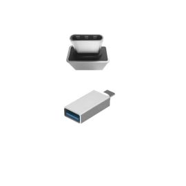 Переходник OTG (USB Host - Type-C) Remax RA-OTG1 <серый>