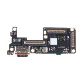 Плата нижняя для Realme RMX5061 на системный разъем, разъем Sim-карты и микрофон (оригинал)