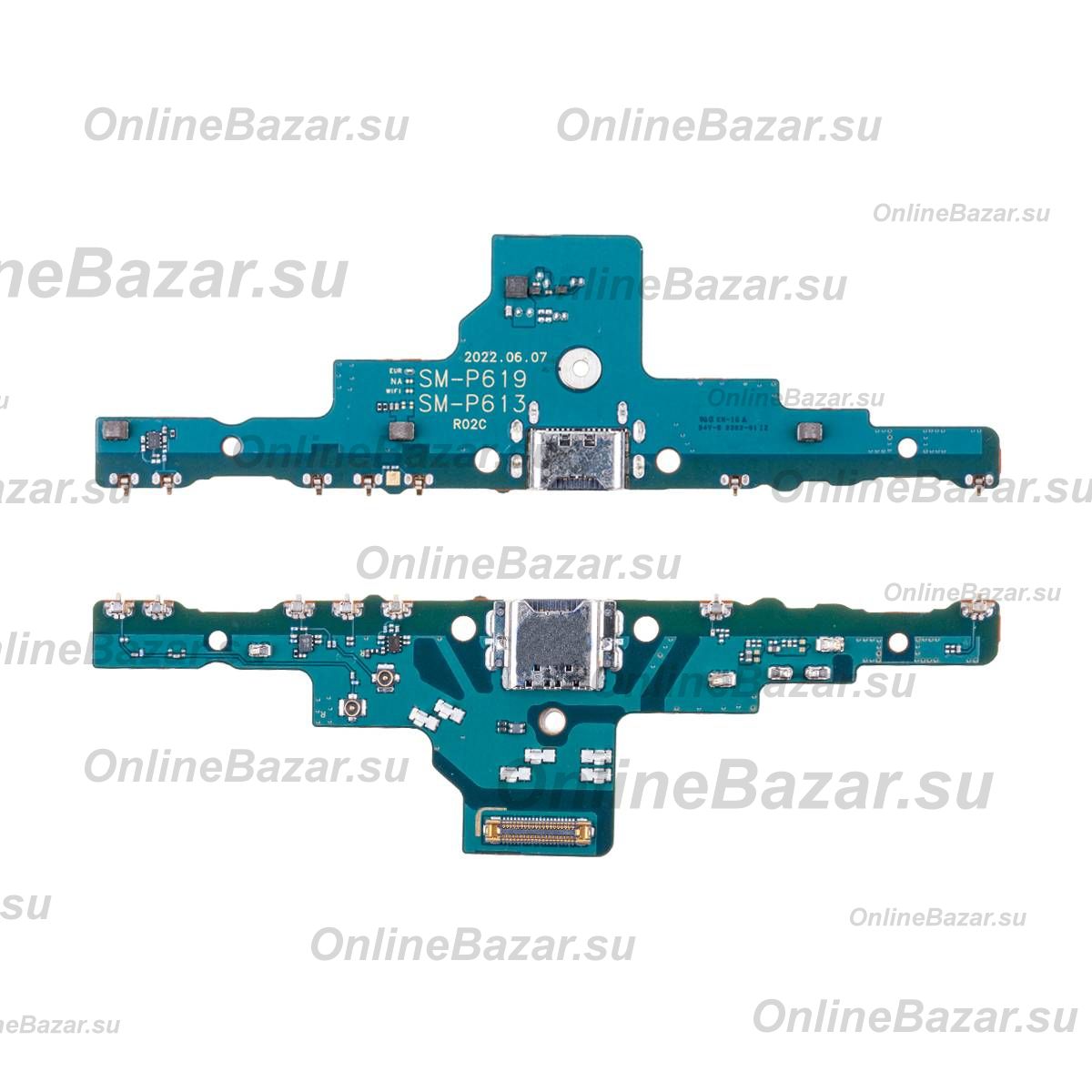 Плата нижняя для Samsung SM-P619 (Tab S6 Lite 2022 10.4) на системный разъем (премиум) ― Nsk.OnlineBazar.su