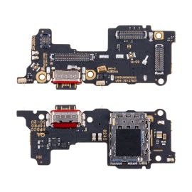 Плата нижняя для Xiaomi Poco F6 Pro (23113RKC6G) на системный разъем, разъем Sim-карты и микрофон