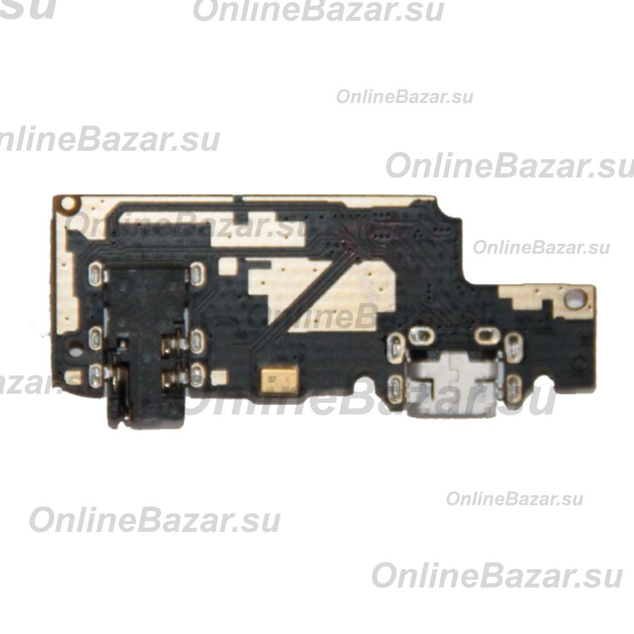 Плата нижняя для Xiaomi Redmi Note 5 Pro на системный разъем и микрофон ― Nsk.OnlineBazar.su
