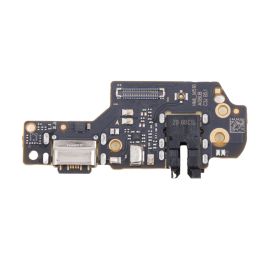 Плата нижняя для Xiaomi Redmi Note 8 на системный разъем, разъем гарнитуры и микрофон (оригинал SP)