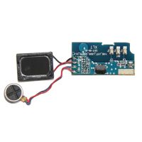 Плата нижняя для Fly FS526 (Power Plus 2) на микрофон в сборе с вибромотором и динамиком (оригинал) ― Nsk.OnlineBazar.su