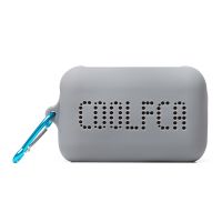 Полотенце для фитнеса (микрофибра/силиконовый бокс с карабином/30*100) <черный> ― Nsk.OnlineBazar.su