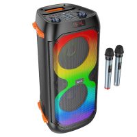 Колонка Hoco BS53 (Bluetooth/2 х 20 Вт /3600 mAh) <черный> ― Nsk.OnlineBazar.su
