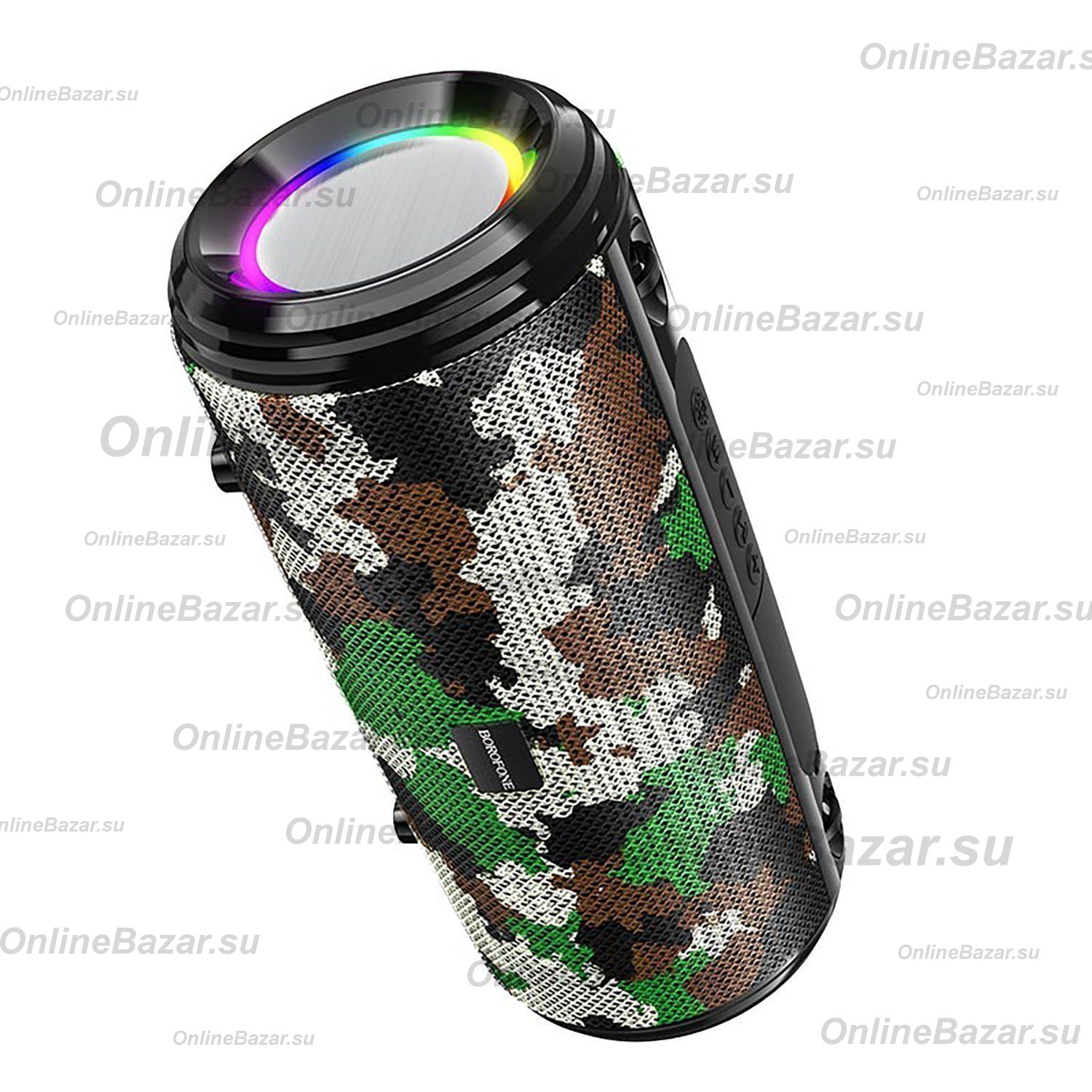 Колонка Borofone BR13 (Bluetooth/2 x 5 Вт/1200 mAh) <зеленый> ― Nsk.OnlineBazar.su