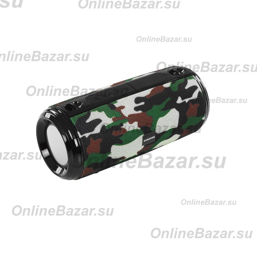 Колонка Borofone BR13 (Bluetooth/2 x 5 Вт/1200 mAh) <зеленый> ― Nsk.OnlineBazar.su
