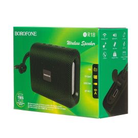 Колонка Borofone BR18 (Bluetooth/1 x 5 Вт/500 mAh) <зеленый>