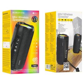 Колонка Borofone BR21 (Bluetooth/2 x 5 Вт/1200 mAh) <черный>