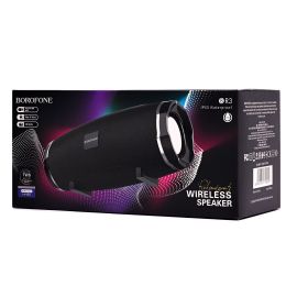 Колонка Borofone BR3 (Bluetooth/2 x 5 Вт/1200 mAh) <черный>