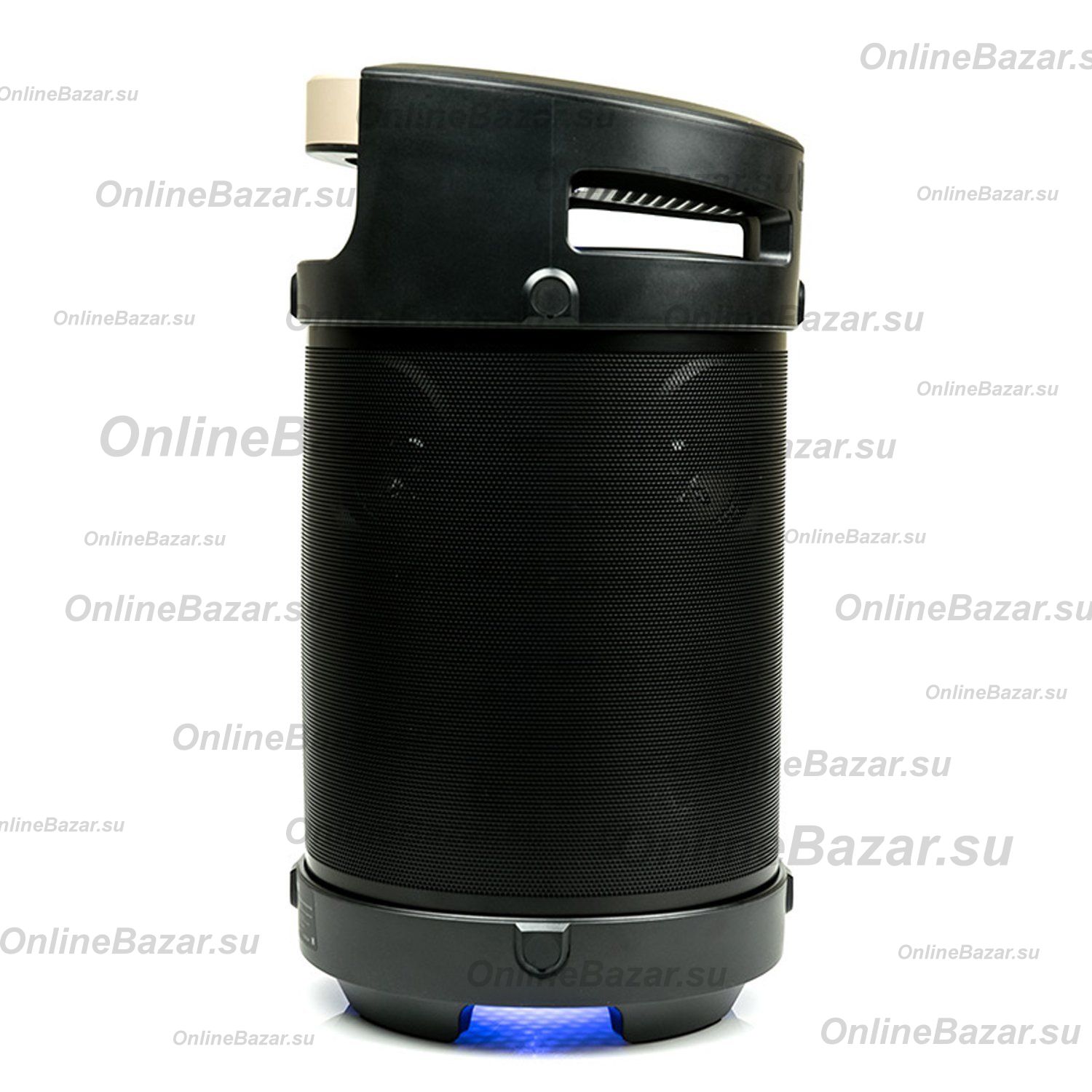 Колонка Dialog Progressive AP-1030 (Bluetooth/MicroUSB/USB/AUX/60 Вт/4400 mAh) <черный> ― Nsk.OnlineBazar.su