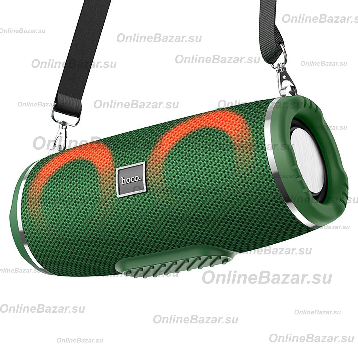 Колонка Hoco HC12 (Bluetooth/2 x 5 Вт/1200 mAh) <зеленый> ― Nsk.OnlineBazar.su