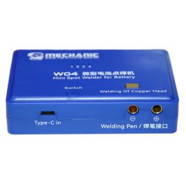 Портативный аппарат для точечной сварки Mechanic W04 (2730W/4 уровня мощности/3850 mAh)