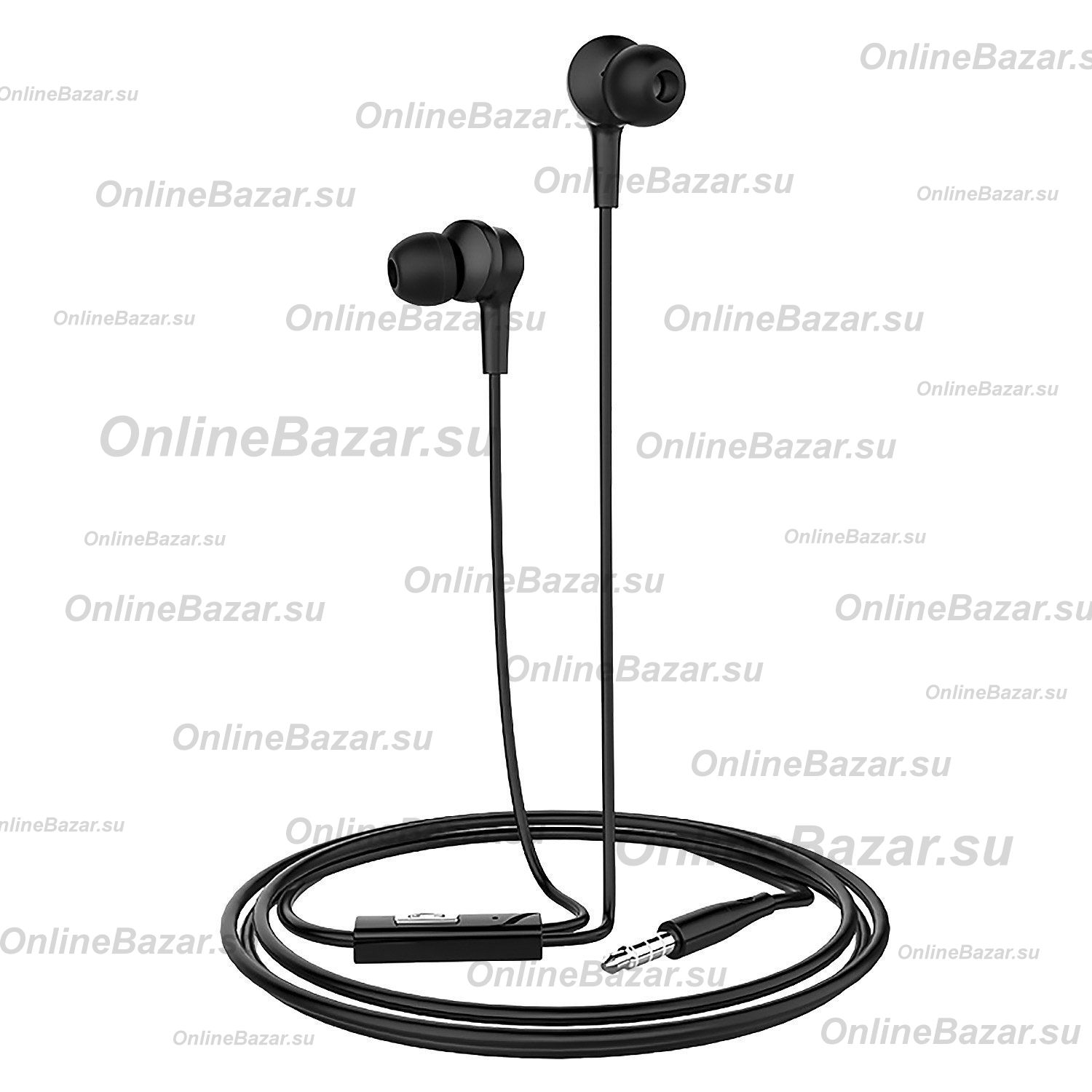 Гарнитура 3.5 Hoco M50 <черный> ― Nsk.OnlineBazar.su