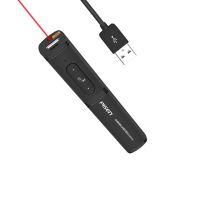 Пульты для презентаций (презентер) Pisen TS-D192 (с внешним аккумулятором 2500mAh) <черный> ― Nsk.OnlineBazar.su