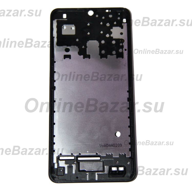 Рамка дисплея для Samsung SM-M127F (Galaxy M12) <черный> ― Nsk.OnlineBazar.su