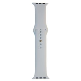 Ремешки для Apple Watch Series 6 (44 mm) Sport Band силиконовый (размер L) <cветлый камень>