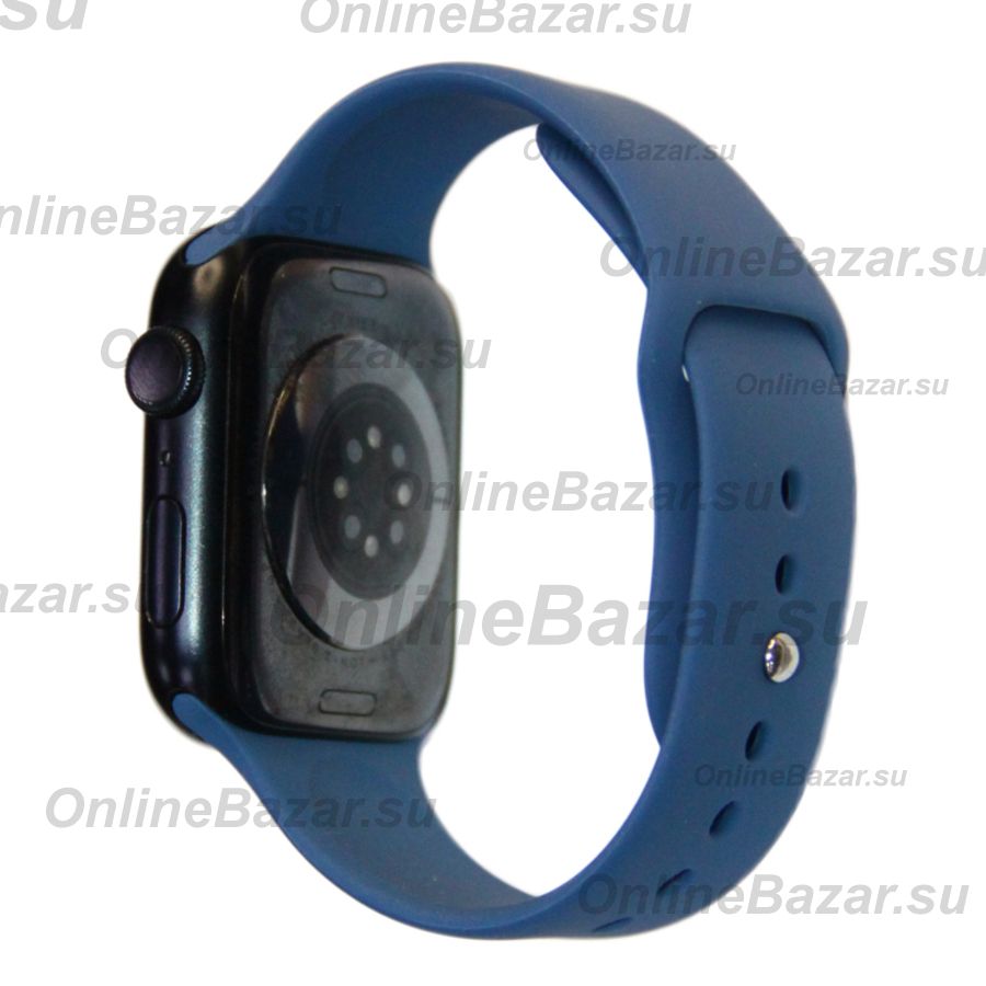 Ремешки для Apple Watch Series 2 (38 mm) Sport Band силиконовый (размер L) <синий океан> ― Nsk.OnlineBazar.su