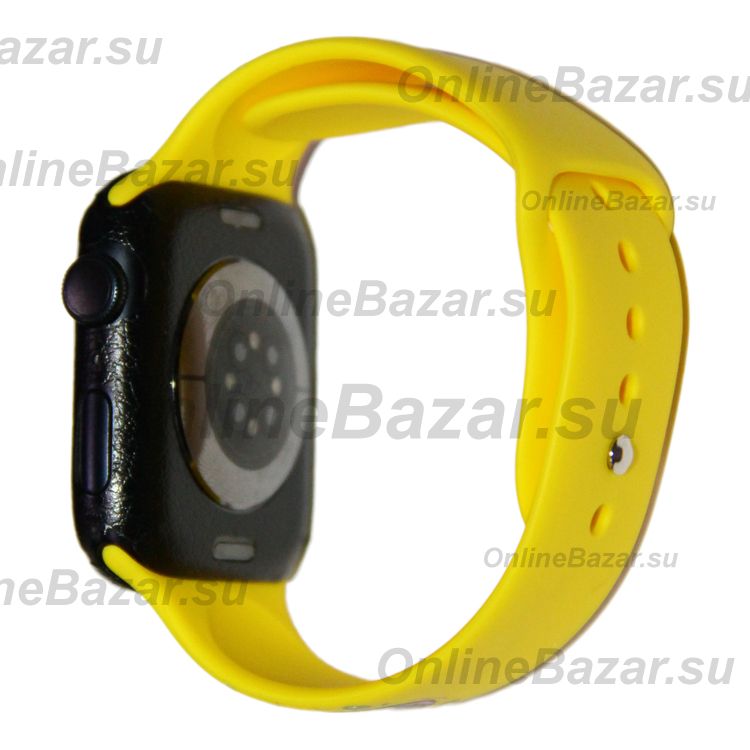Ремешки для Apple Watch SE (44 mm) силиконовый (рис. 018) ― Nsk.OnlineBazar.su
