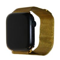 Ремешки для Apple Watch SE (44 mm) металлический миланский <золотой> ― Nsk.OnlineBazar.su