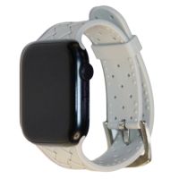 Ремешки для Apple Watch 38/40/41 mm силиконовый плетеный <серый> ― Nsk.OnlineBazar.su