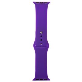 Ремешки для Apple Watch Series 3 (38 mm) Sport Band силиконовый (размер L) <темный индиго>