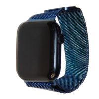 Ремешки для Apple Watch 42/44/45/49 mm металлический миланский <синий> ― Nsk.OnlineBazar.su