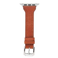Ремешки для Apple Watch SE (40 mm) кожаный Double Tour <коричневый> ― Nsk.OnlineBazar.su