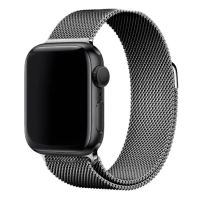 Ремешки для Apple Watch 38/40/41 mm металлический миланский <черный> ― Nsk.OnlineBazar.su