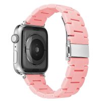 Ремешок для Apple Watch Series 8 (41 mm) акриловый <розовый> ― Nsk.OnlineBazar.su