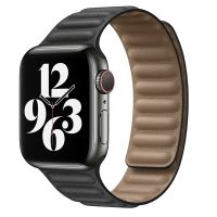 Ремешок для Apple Watch 38/40/41 mm силиконовый на магните №2 <черный> ― Nsk.OnlineBazar.su
