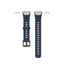 Ремешок для Honor Band 6 (ARG-B39) силиконовый <синий>