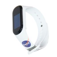 Ремешок для Xiaomi Mi Band 3 силиконовый WB01 (рис. 022) ― Nsk.OnlineBazar.su