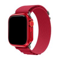 Ремешок для Apple Watch 42/44/45/49 mm Alpine Loop текстиль <красный> ― Nsk.OnlineBazar.su
