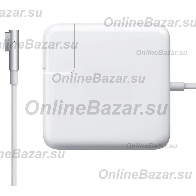 Сетевое зарядное устройство для ноутбука Apple MacBook MagSafe (16.5V/3.65A/60W) <белый> ― Nsk.OnlineBazar.su
