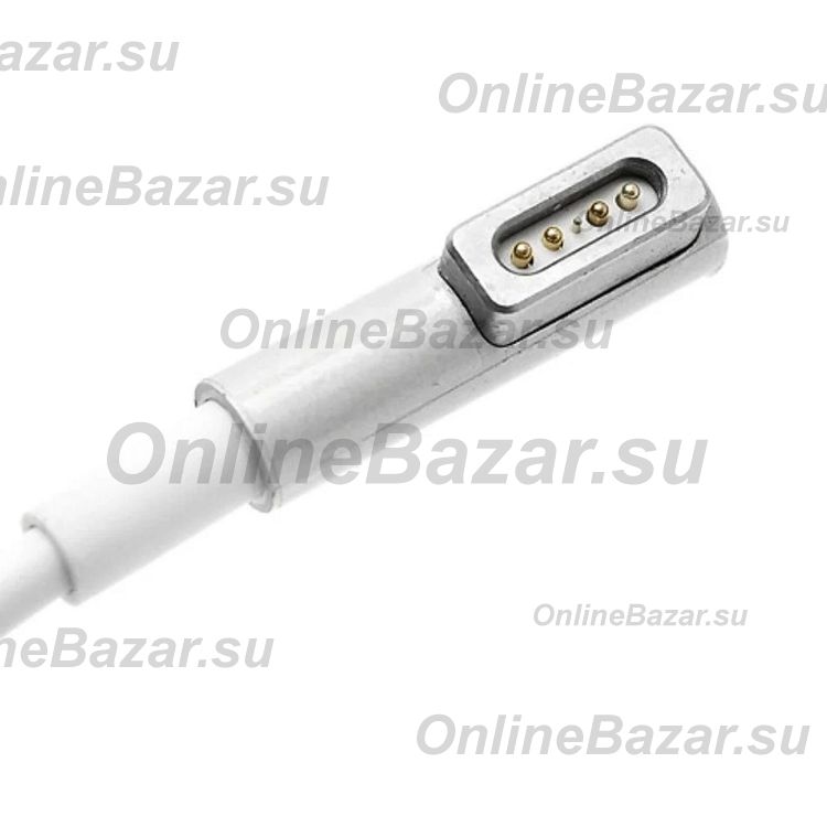 Сетевое зарядное устройство для ноутбука Apple MacBook MagSafe (16.5V/3.65A/60W) <белый> ― Nsk.OnlineBazar.su