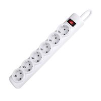 Сетевой фильтр Defender DFS 151 (6 розеток/1,8 м.) <белый> ― Nsk.OnlineBazar.su