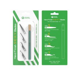 Скальпель 2UUL DA11 S-E-X-Y (рукоятка + 4 насадки лезвий)