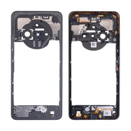 Средняя часть корпуса для Tecno Spark 30 (KL6) <черный>