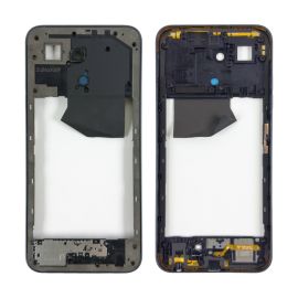 Средняя часть корпуса для Tecno Spark Go 1 (KL4) <черный>